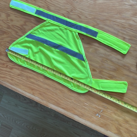 NIB Reflective Dog Vest Small Yellow Running safety training walking hunting - Picture 8 of 8